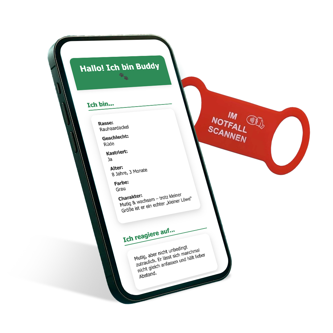 Digitaler Notfallpass Tier